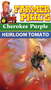 Farmer Phil's Cherokee Purple Heirloom Tomato